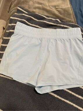Asics Light Blue Women's Athletic Shorts